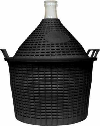 Foto Demižon 25L v plastovém koši