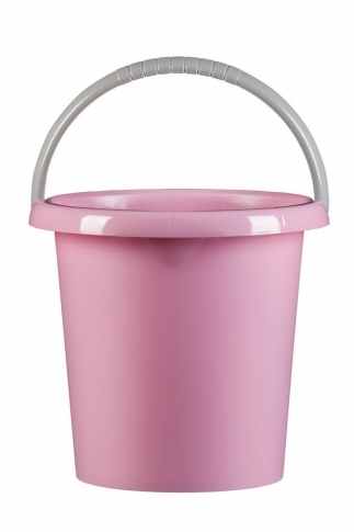 Kbelík UNIVERSAL 5 l  s výlevkou růžový