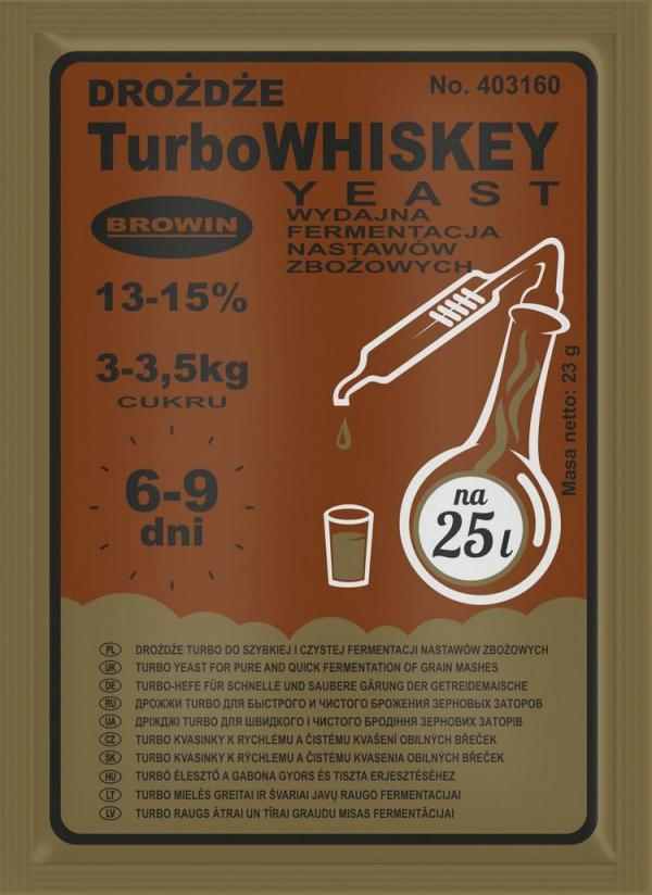 Foto Kvasinky Turbo Whiskey 23g 13-15%