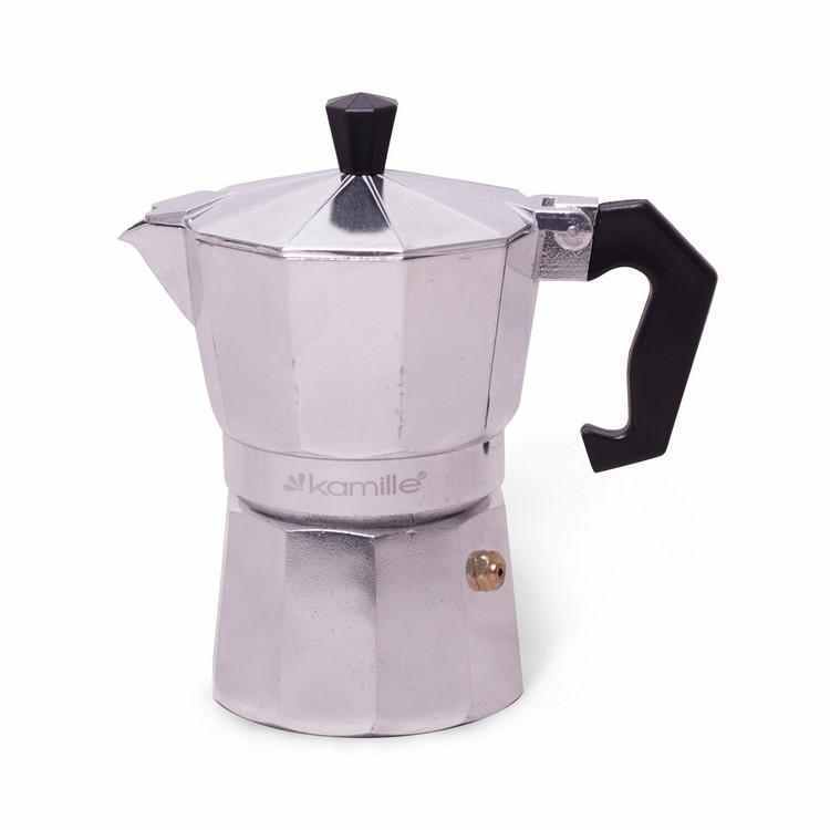 Moka konvice, napěňovač mléka