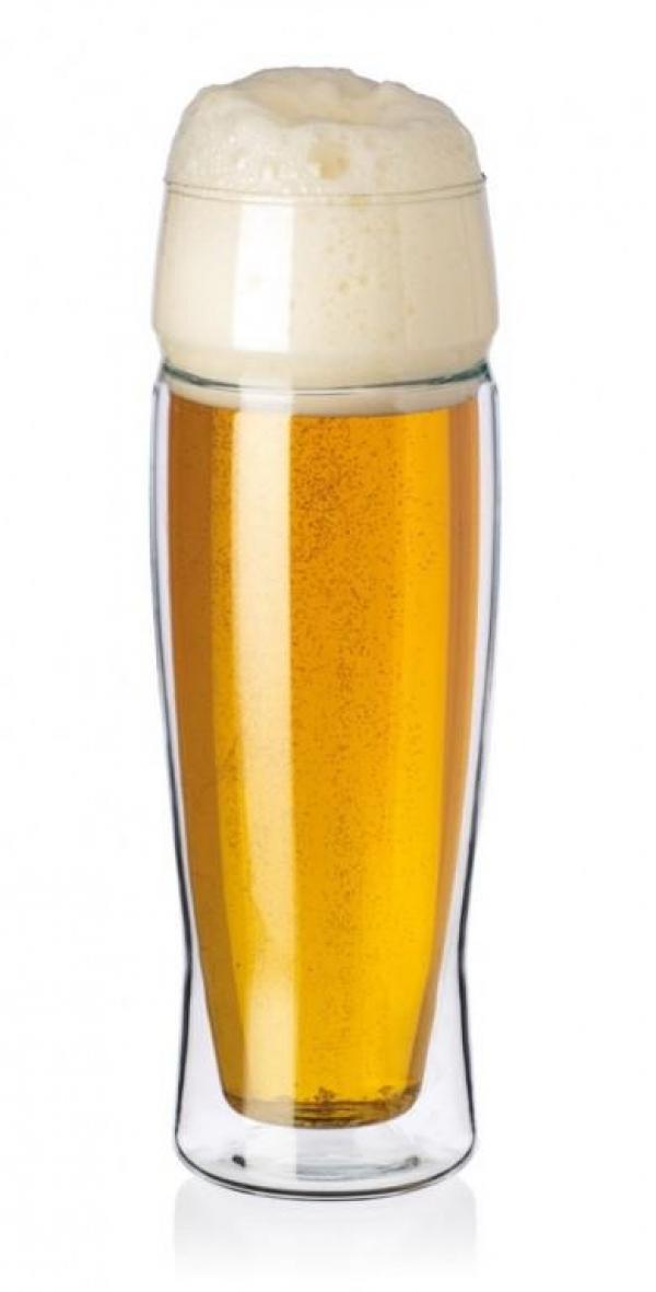 Foto Sklenice dvoustěnná BEER 0,5l, 2 ks