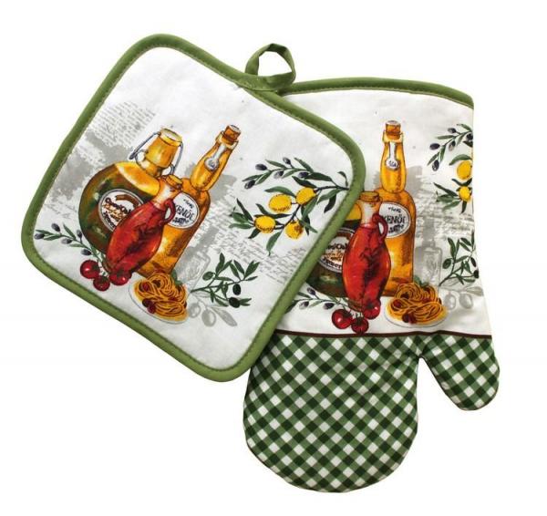 2 - dílná souprava - rukavice & chňapka, S153