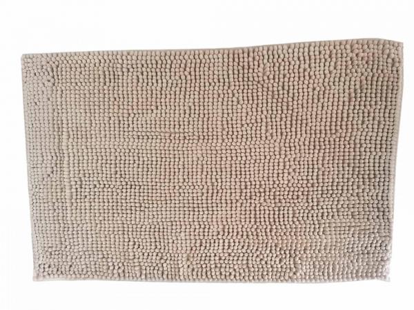 Foto Koupelnová předložka CHENILL, 50x80, béžová