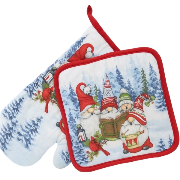 Rukavice & chňapka, SOM07, 3 skřítci a dítě