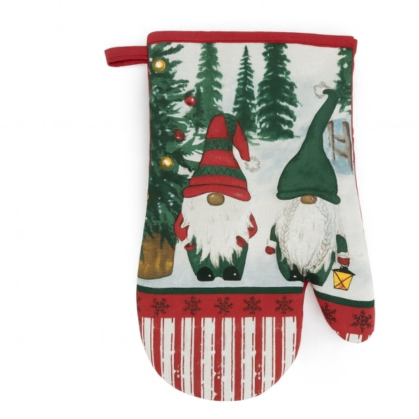 Rukavice kuchyňská, OM08, vánoční