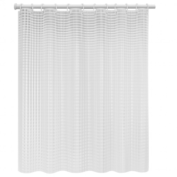 Závěs koupelnový 180x180 cm PEVA, 2D, čirý
