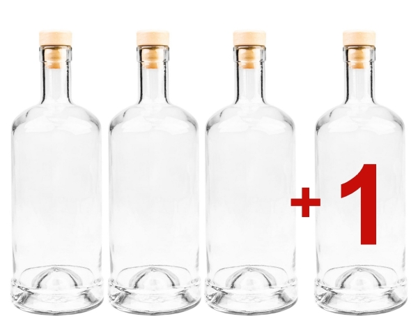 Láhev, 3+1 zdarma, Gin 700 ml