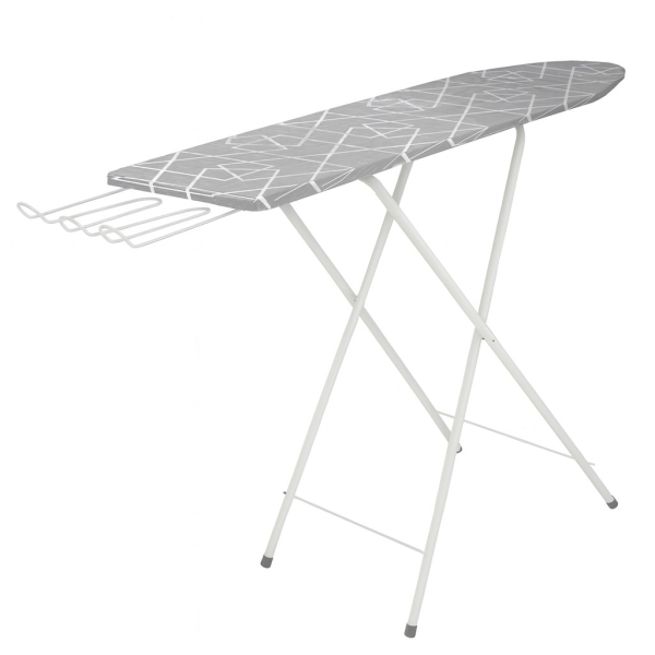 Prkno žehlicí ROCK, bílé, Abstraction