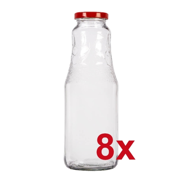 Láhev Fruits 1000 ml, 8 ks