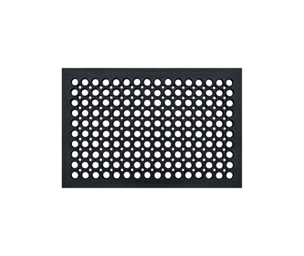 Rohož guma, Domino, s nájezdem, 40x60x1,3 cm
