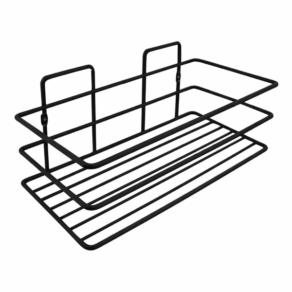 Polička drátěná, Presto, černá_2113