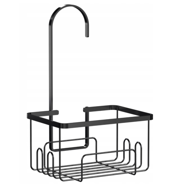 Polička drátěná Super Nova, závěsná, černá _3059